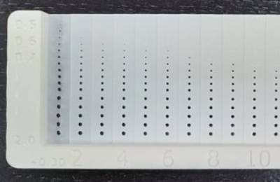 The influence of wall thickness on accuracy of holes